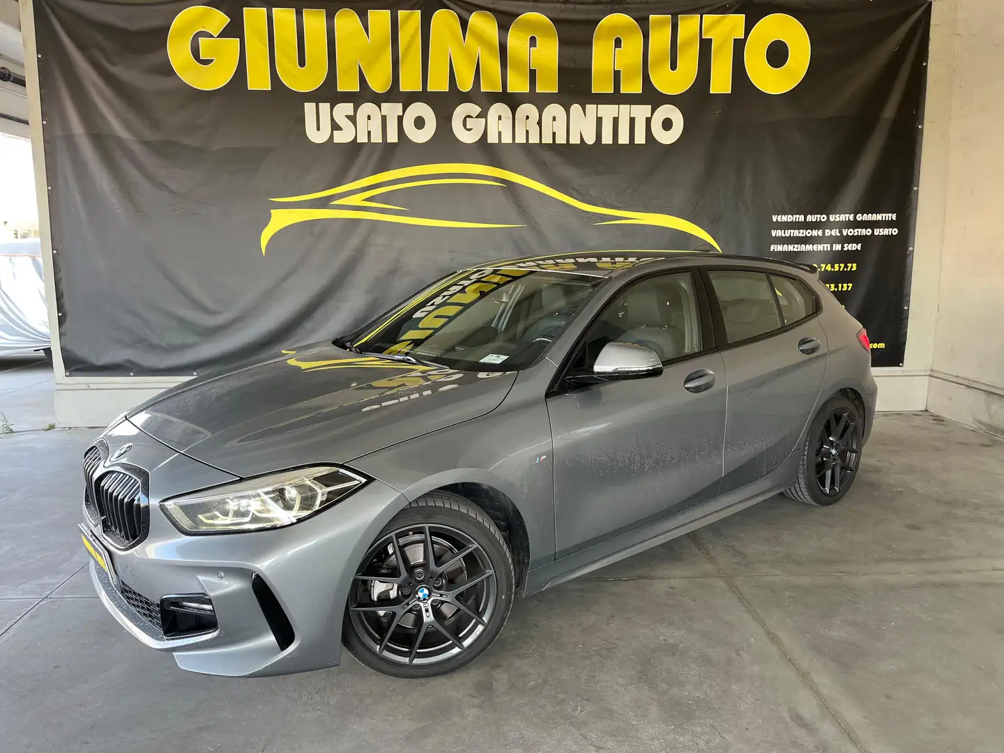 BMW 118 Serie 1 F40 118d Msport auto Gris - 1