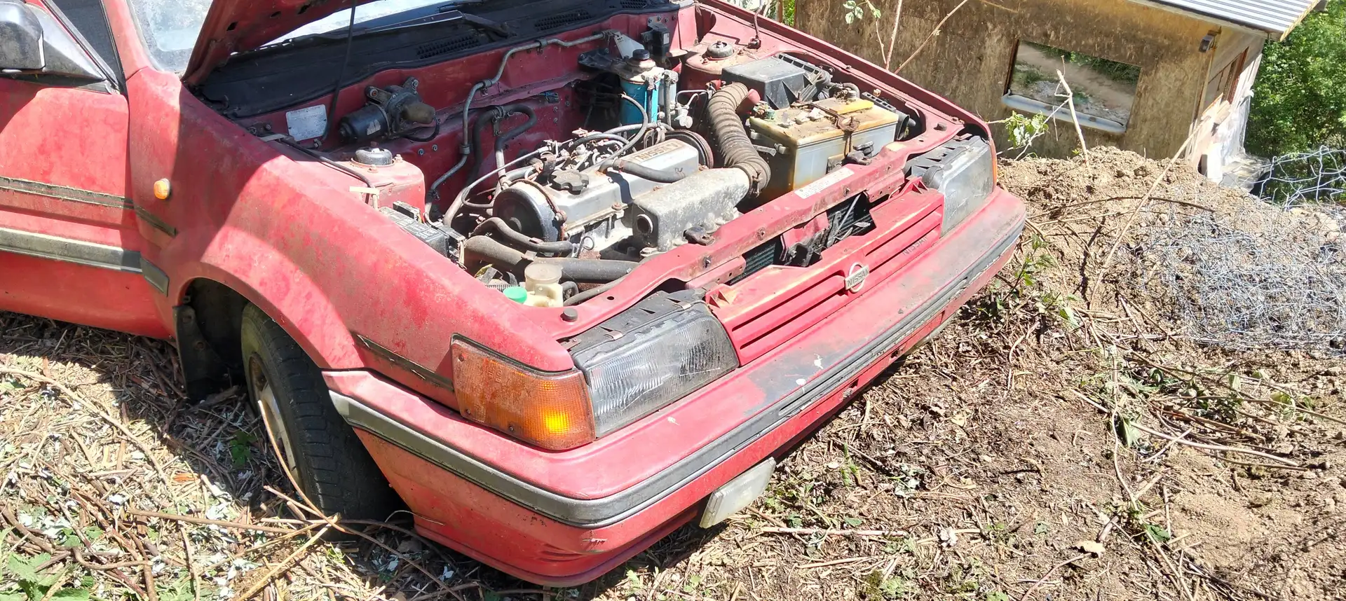 Nissan Sunny Sunny 1,7 GL Ds. Rot - 1