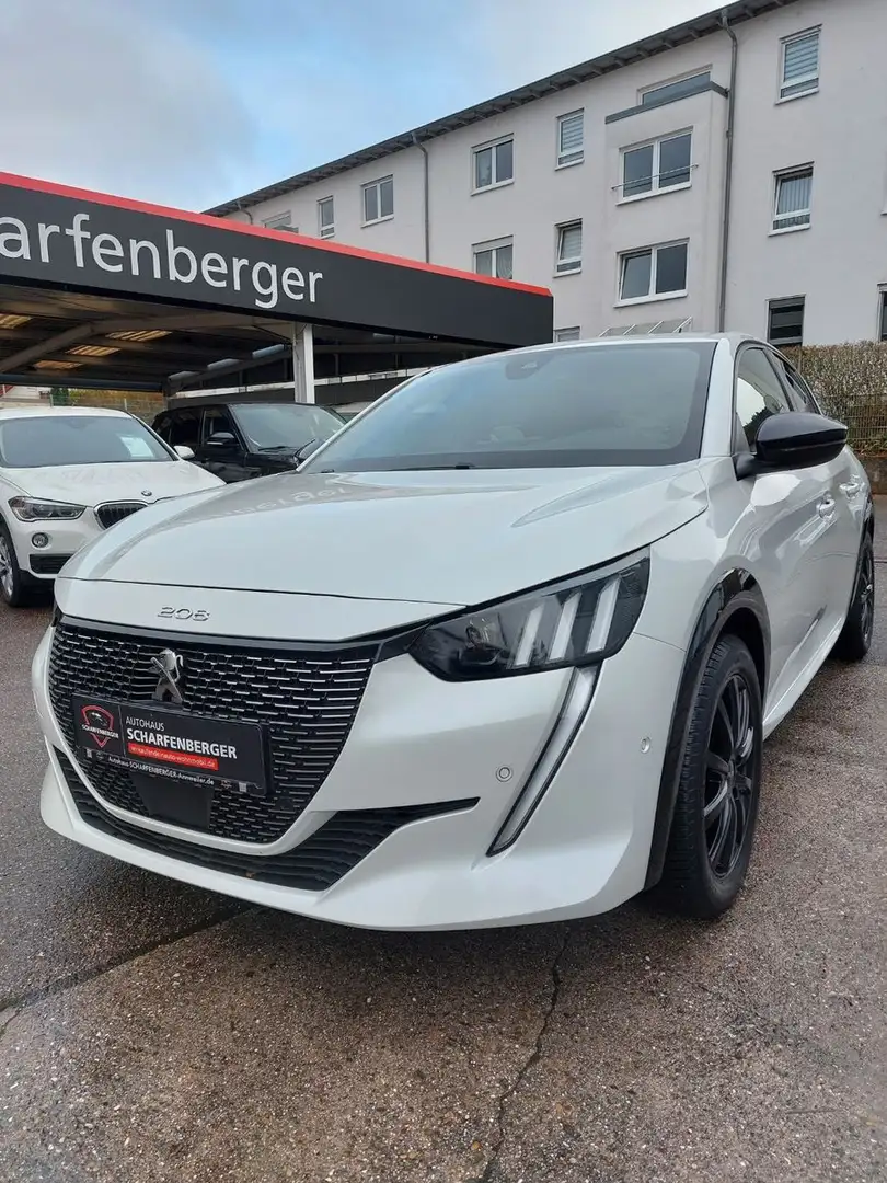 Peugeot 208 GT+SitzH+SpurA+Cam+AmbienteL+8fach Weiß - 1