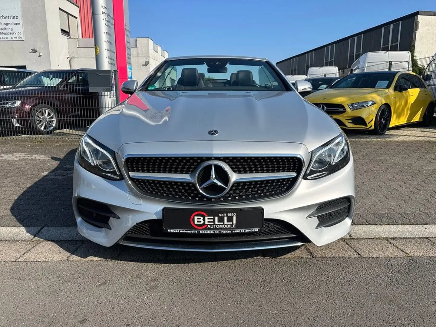 Mercedes-Benz E 300 d Cabrio AMG-Line Multibeam 19"FINANZIERUNG Silber - 2