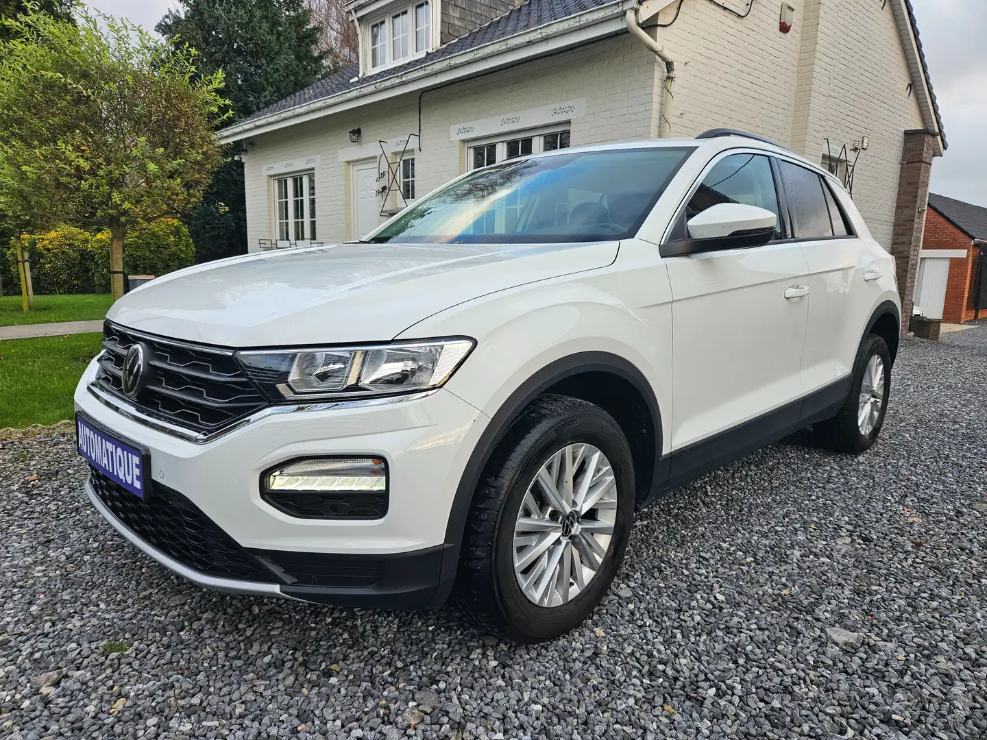 Volkswagen T-Roc **1.5TSI*150CH*DSG*CLIM*JANTES*GARANTIE 12 MOIS** Blanc - 1