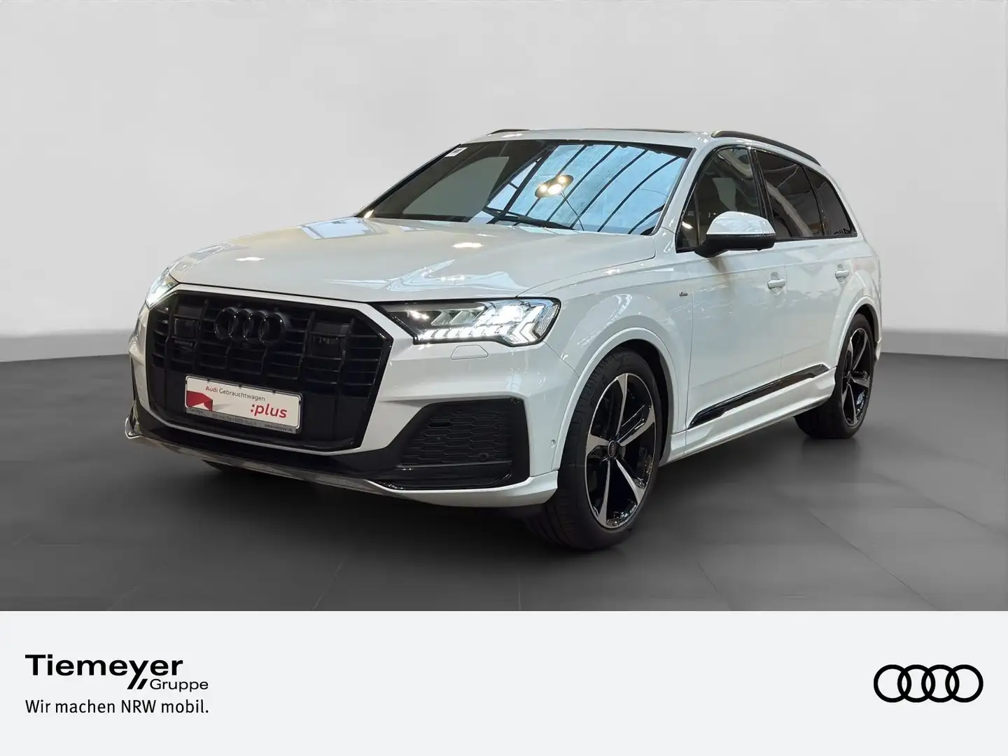 Audi Q7 45 TDI Q S LINE KAMERA NAVI+ PRIVACY GRA VIRT Weiß - 1