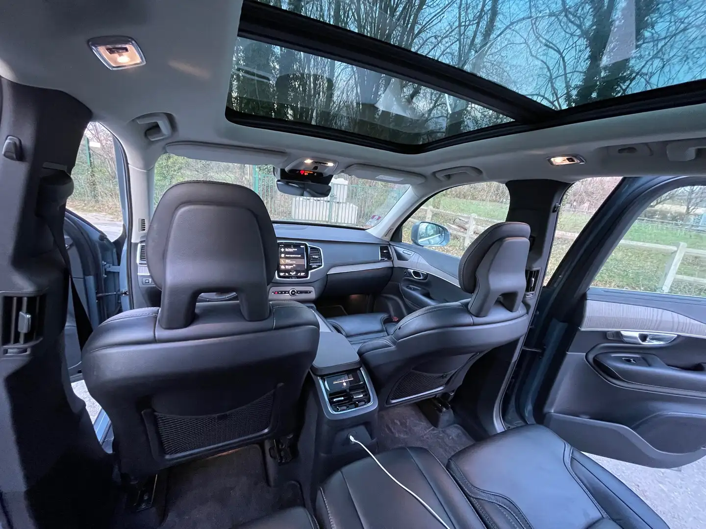 Volvo XC90 XC90 T6 AWD 310 ch Geartronic 7pl Inscription Luxe Bleu - 1