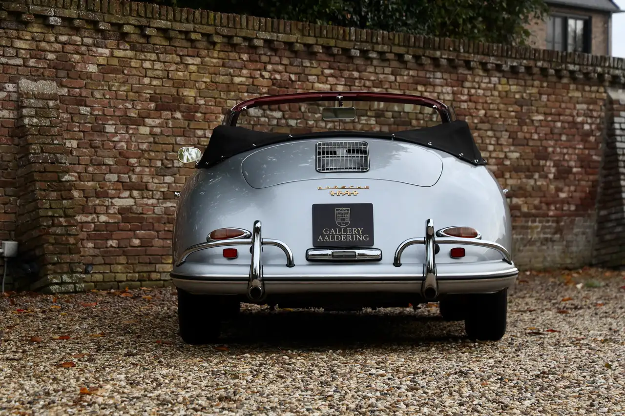 Porsche 356A 1600-S Convertible "Black Plate" California 3, foto 6