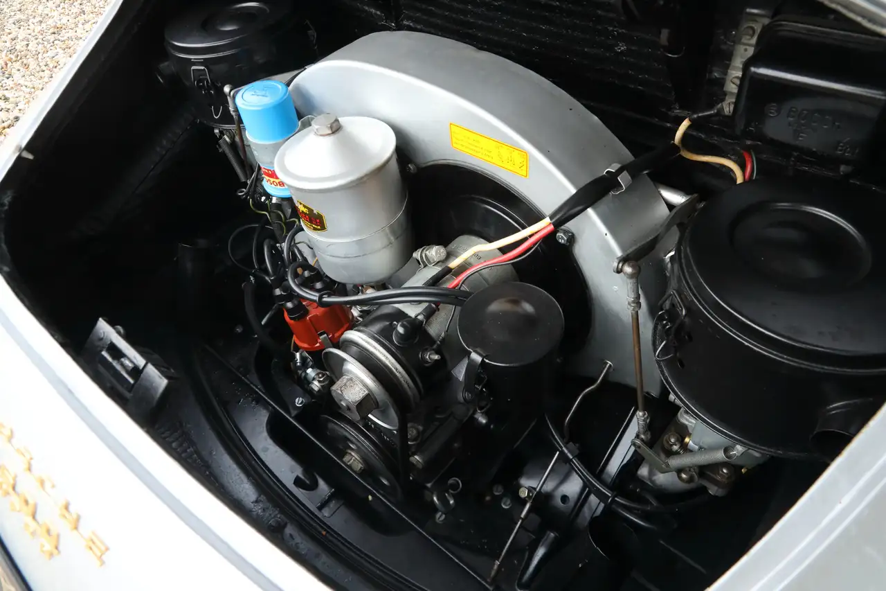 Porsche 356A 1600-S Convertible "Black Plate" California 3, foto 12