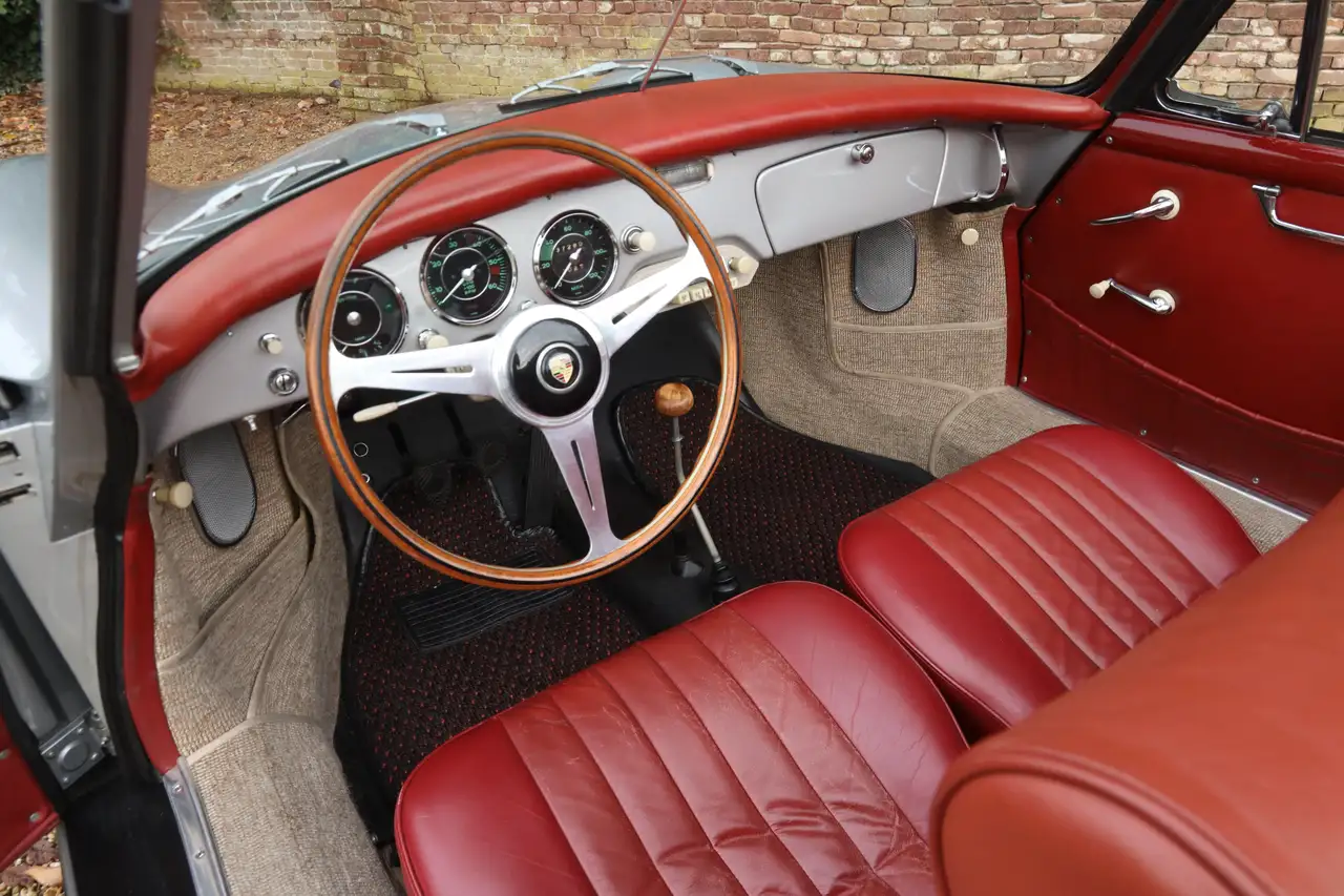 Porsche 356A 1600-S Convertible "Black Plate" California 3, foto 3