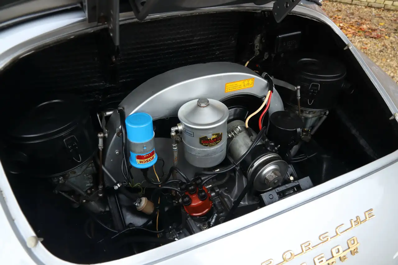 Porsche 356A 1600-S Convertible "Black Plate" California 3, foto 4