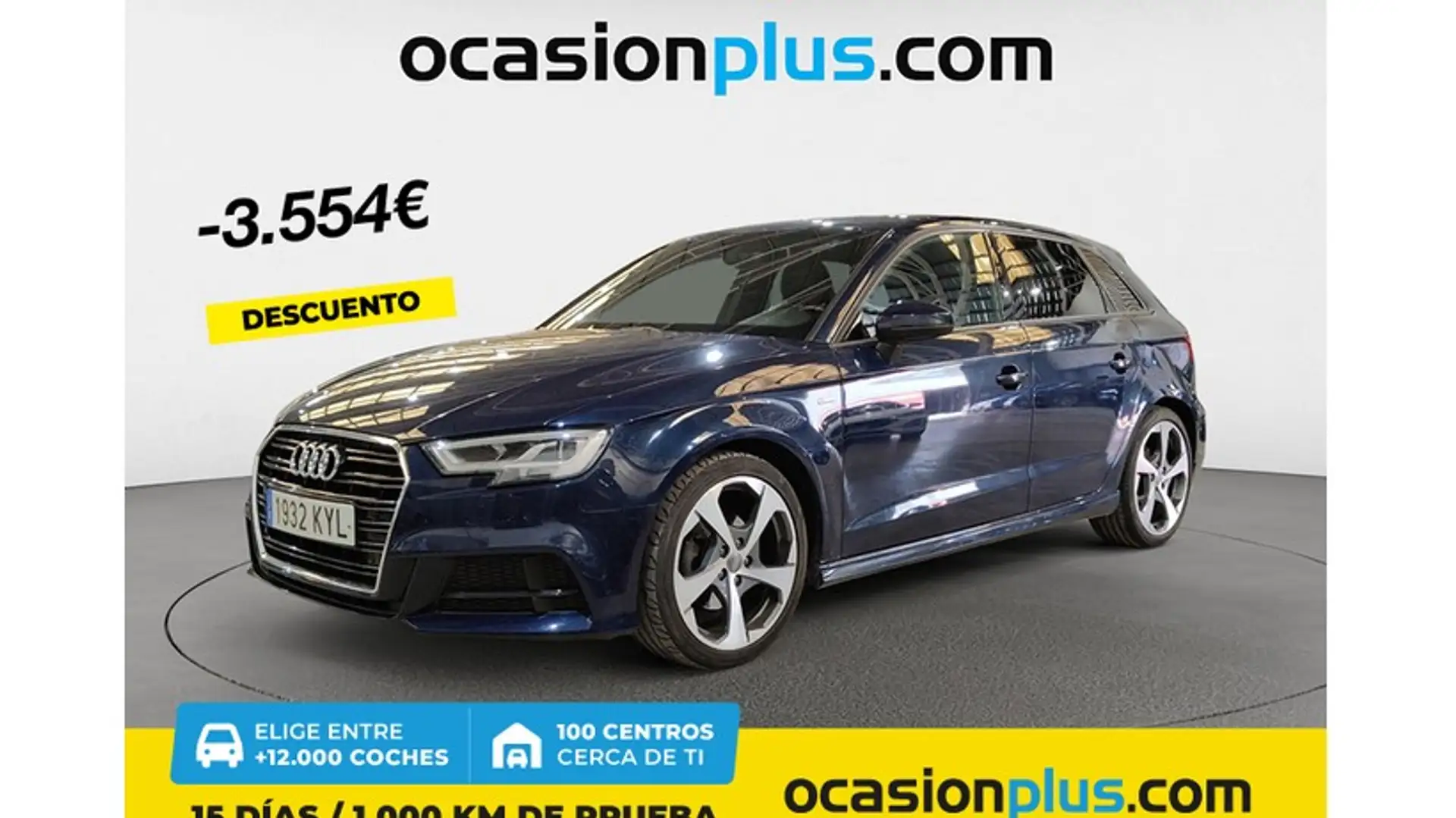 Audi A3 Sportback 30 TFSI S Line 85kW Azul - 1