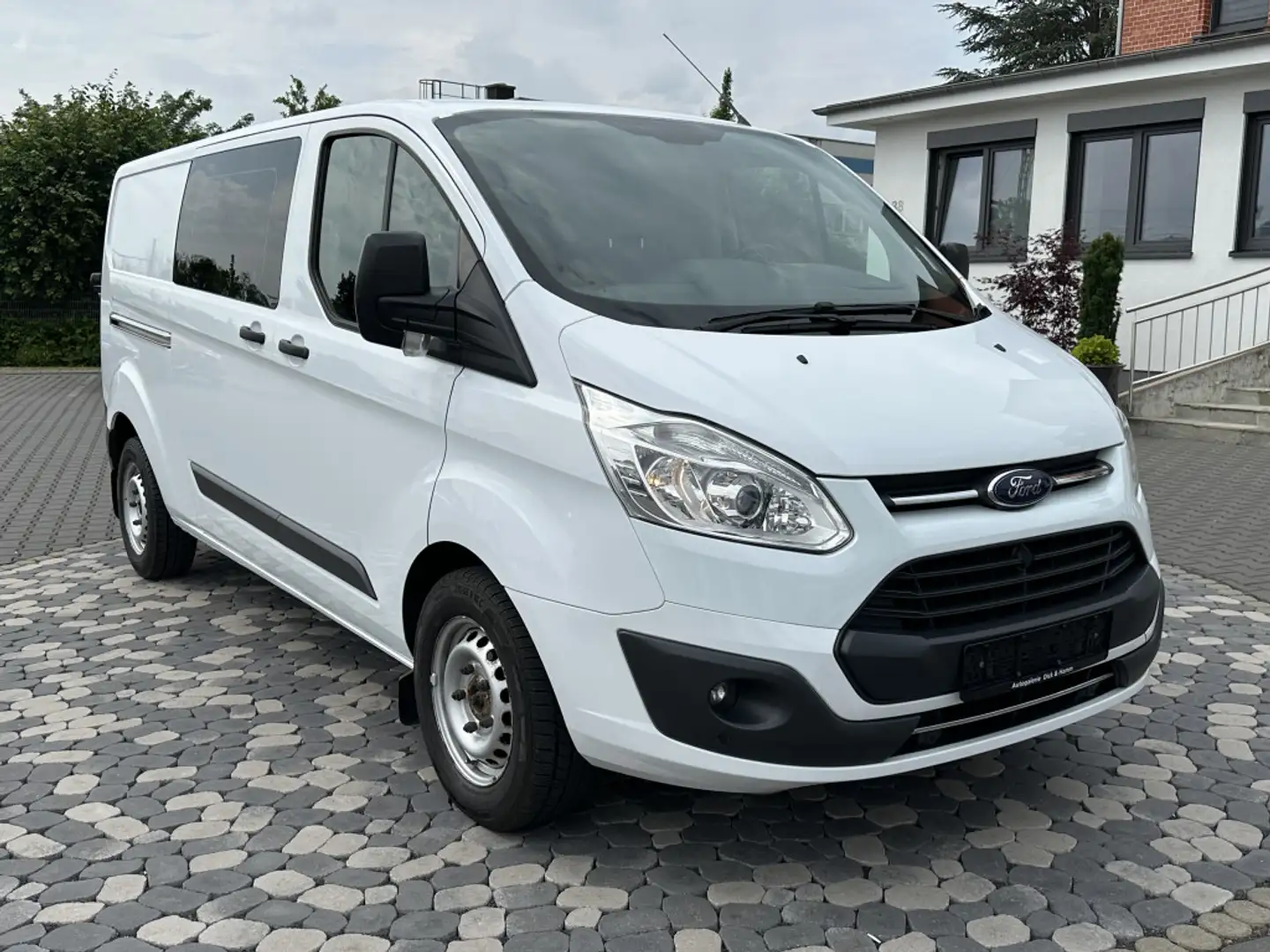 Ford Transit Custom 290 L2 Lang Doka Mixto SHZ AC PDC Wit - 2