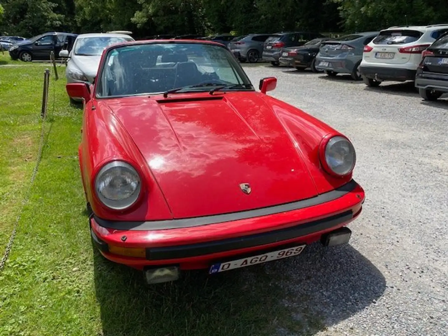 Porsche 911 sc cabriolet Rood - 1