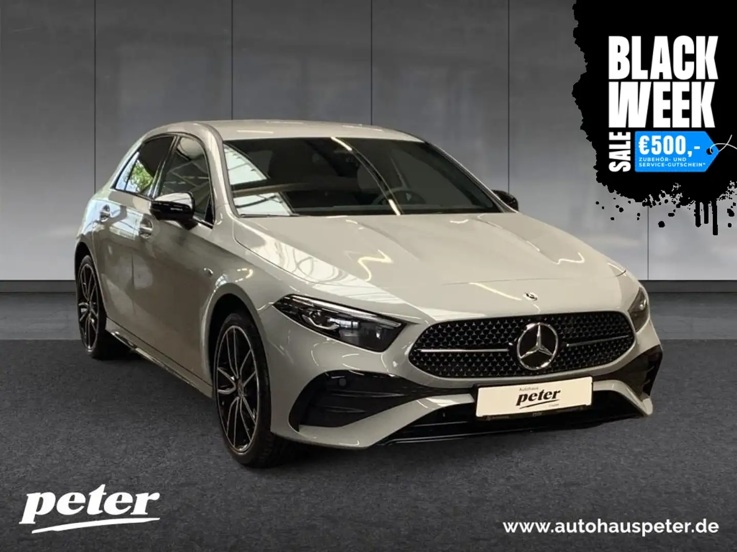 Mercedes-Benz A 250 e Kompaktlim EQ Hybrid Technologie AMG+19" Grijs - 1