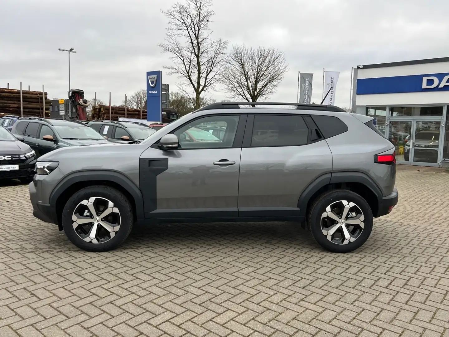 Dacia Duster TCe 100 ECO-G Journey+SHZ+Klimaauto+RFK diverse PK Grau - 2