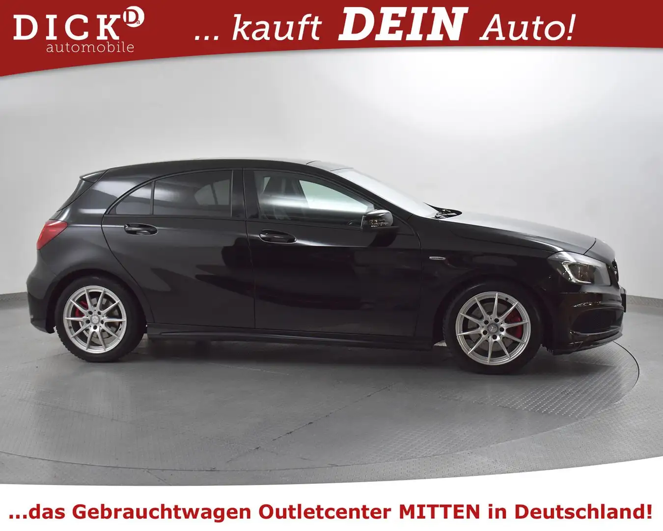 Mercedes-Benz A 250 A250 AMG Line Exclus NIGHT+PANO+MEMO+H&K+COMAND+ Schwarz - 2