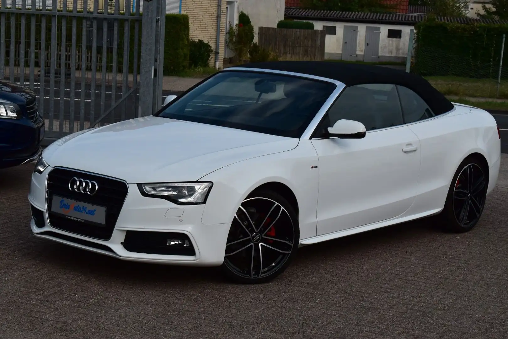 Audi A5 Cabrio S-Line|Bi-Xenon|Alcantara|Si-Hzg|Tempo Weiß - 1