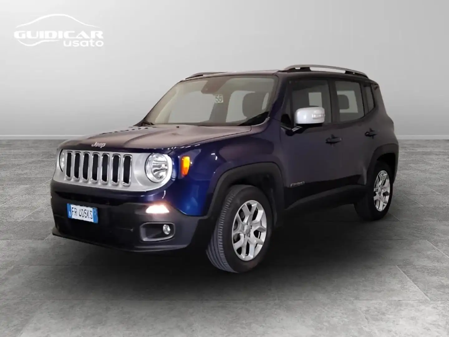 Jeep Renegade 1.6 mjt Limited fwd 120cv my18 Bleu - 1
