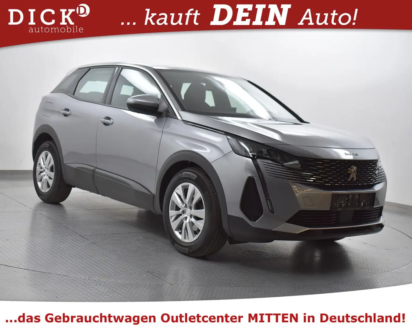 Peugeot 3008 1.2 e-THP Active Pack NAVI+LED+KAM+TEMP+DAB Grigio - 1