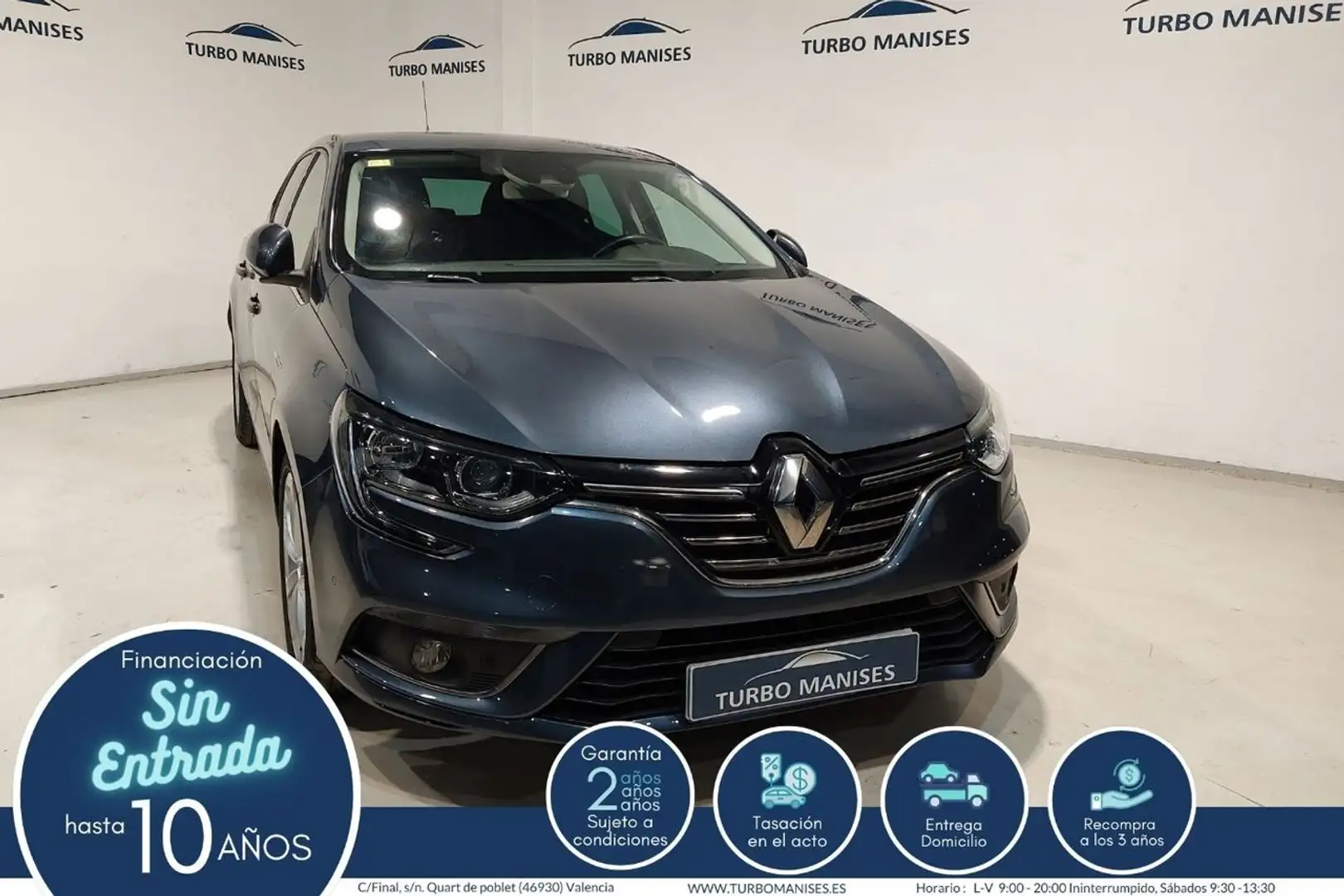Renault Megane Zen Blue dCi 85 kW (115CV) Gris - 1
