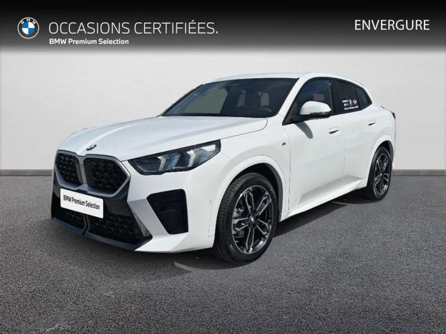 BMW X2 sDrive18dA 150ch M Sport DKG7 Blanc - 1