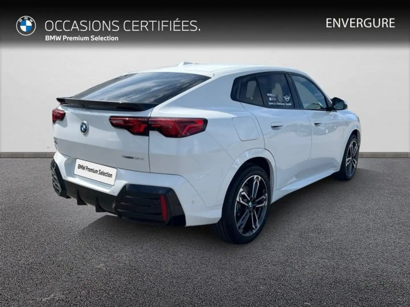 BMW X2 sDrive18dA 150ch M Sport DKG7 Blanc - 2