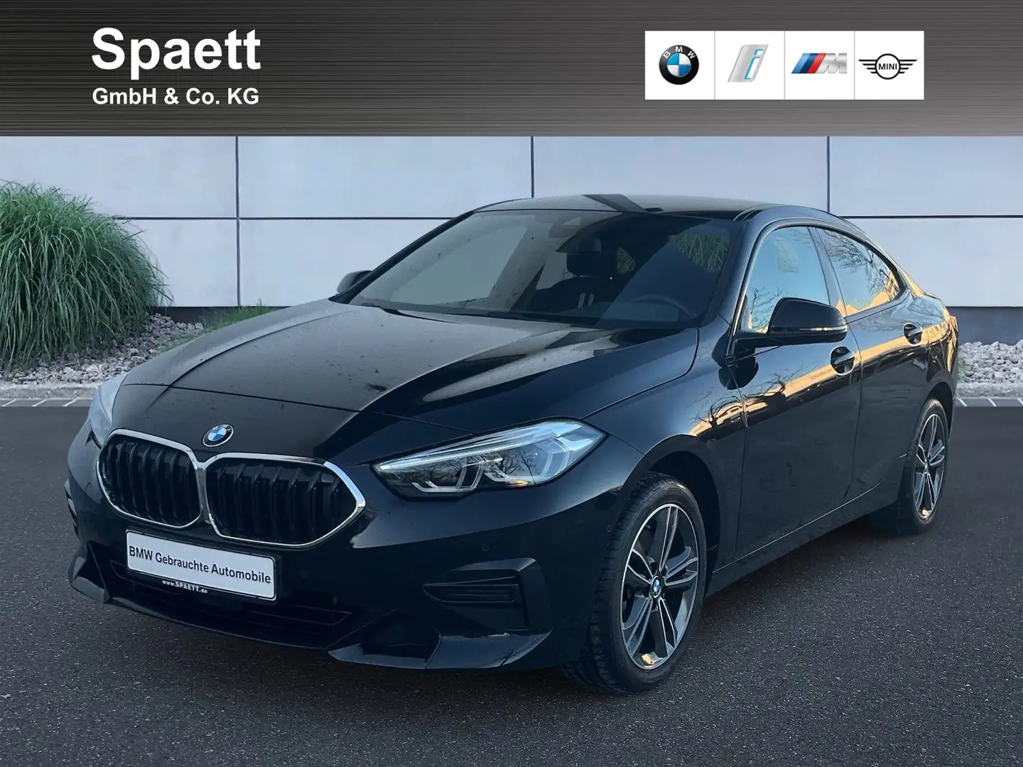 BMW 218 i Gran Coupé Sport Line HK LED Kamera Schwarz - 1
