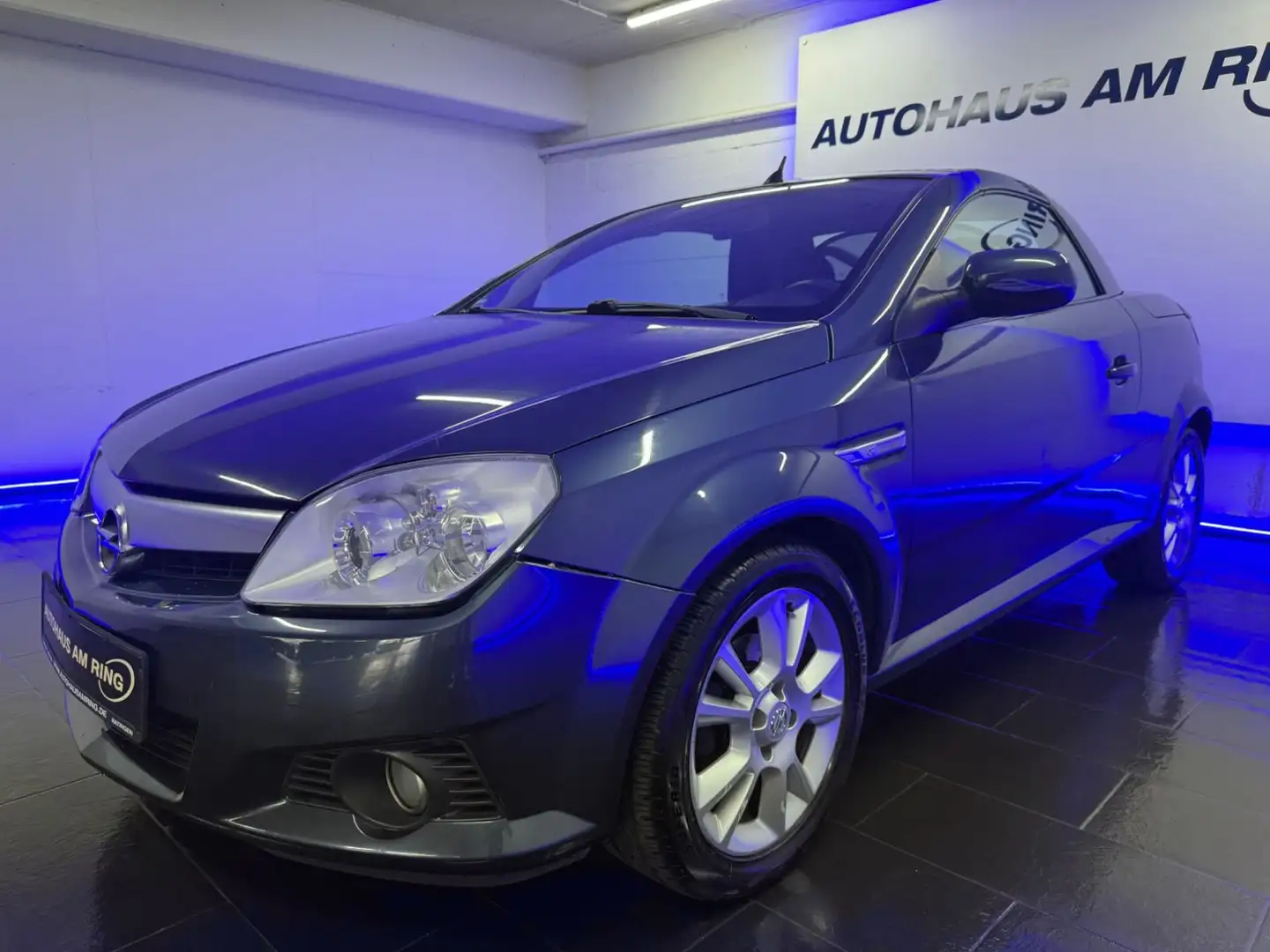 Opel Tigra Twin Top Edition KLIMA ALLWETTER ALU LEDER Kék - 2