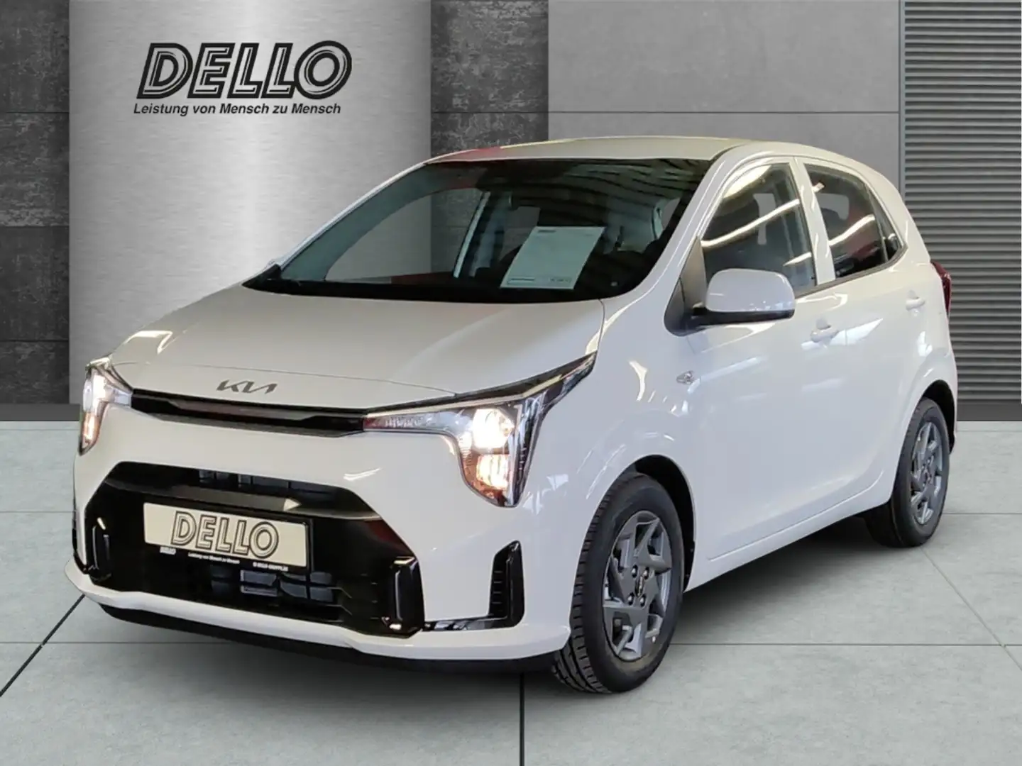 Kia Picanto Vision 1.0 Navi Apple CarPlay Android Auto Klimaau Bianco - 1