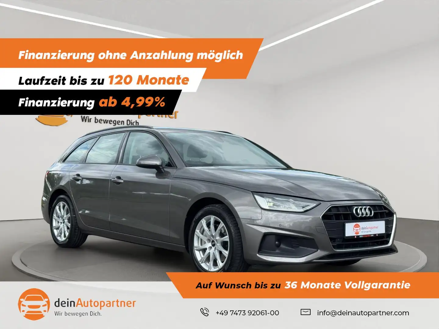 Audi A4 Avant 40 TDI NAVI/LED/SHZ/PDC/TEMPOMAT Grau - 1