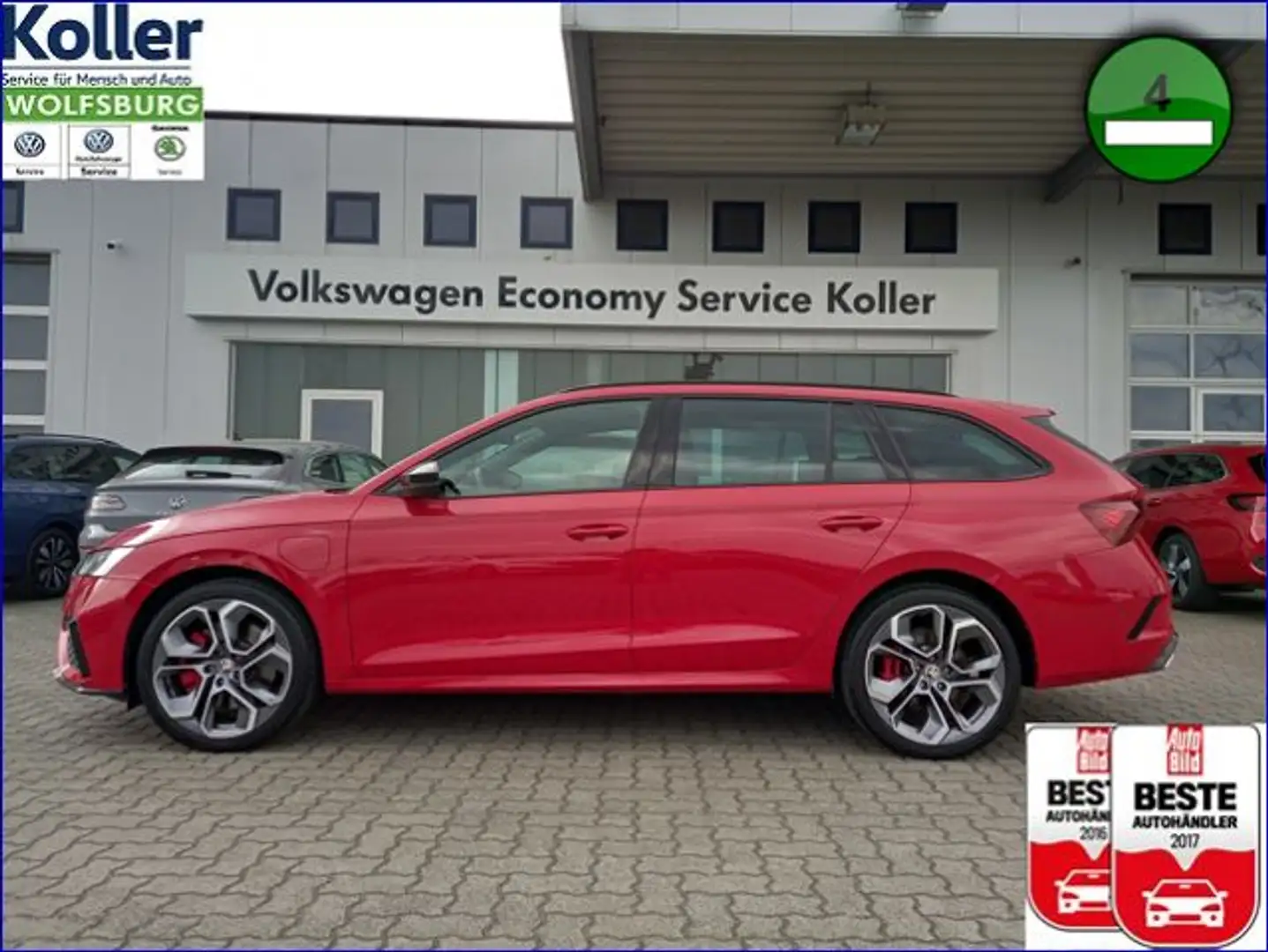 Skoda Octavia Combi RS iV Navi Matrix ACC HUD Sound Červená - 1