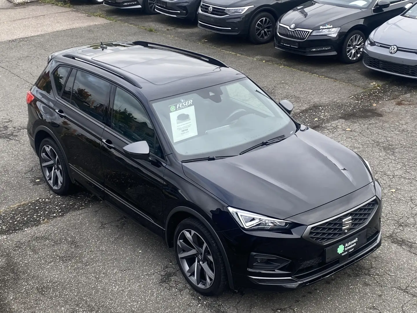 SEAT Tarraco 1.4 DSG e-hybrid ACC PANO LED Schwarz - 1