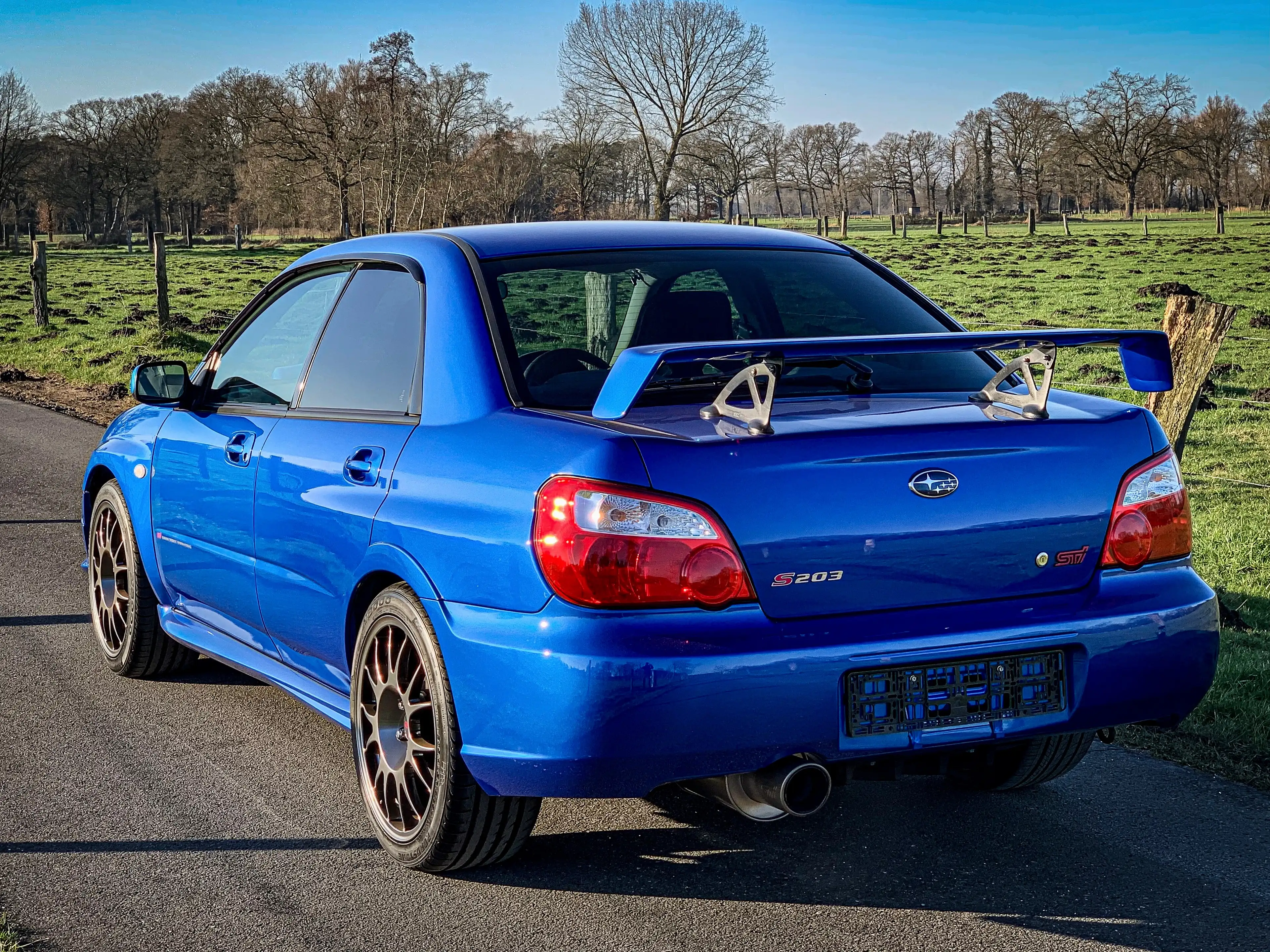 Subaru Impreza 2.0 STI JDM *S203* Limited ---/555* German Regist. — photo 2