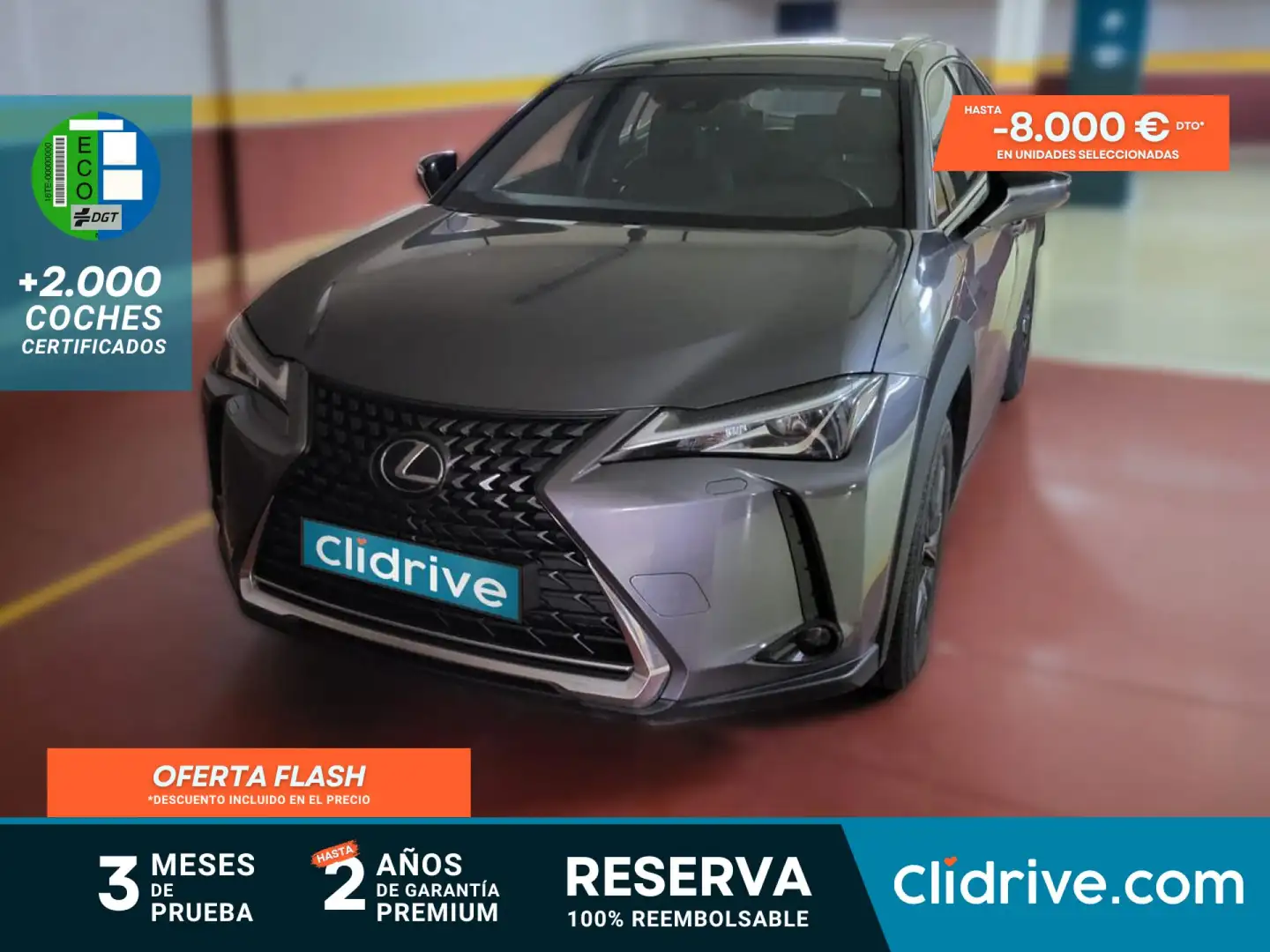 Lexus UX 250h 2.0 Business Grigio - 1