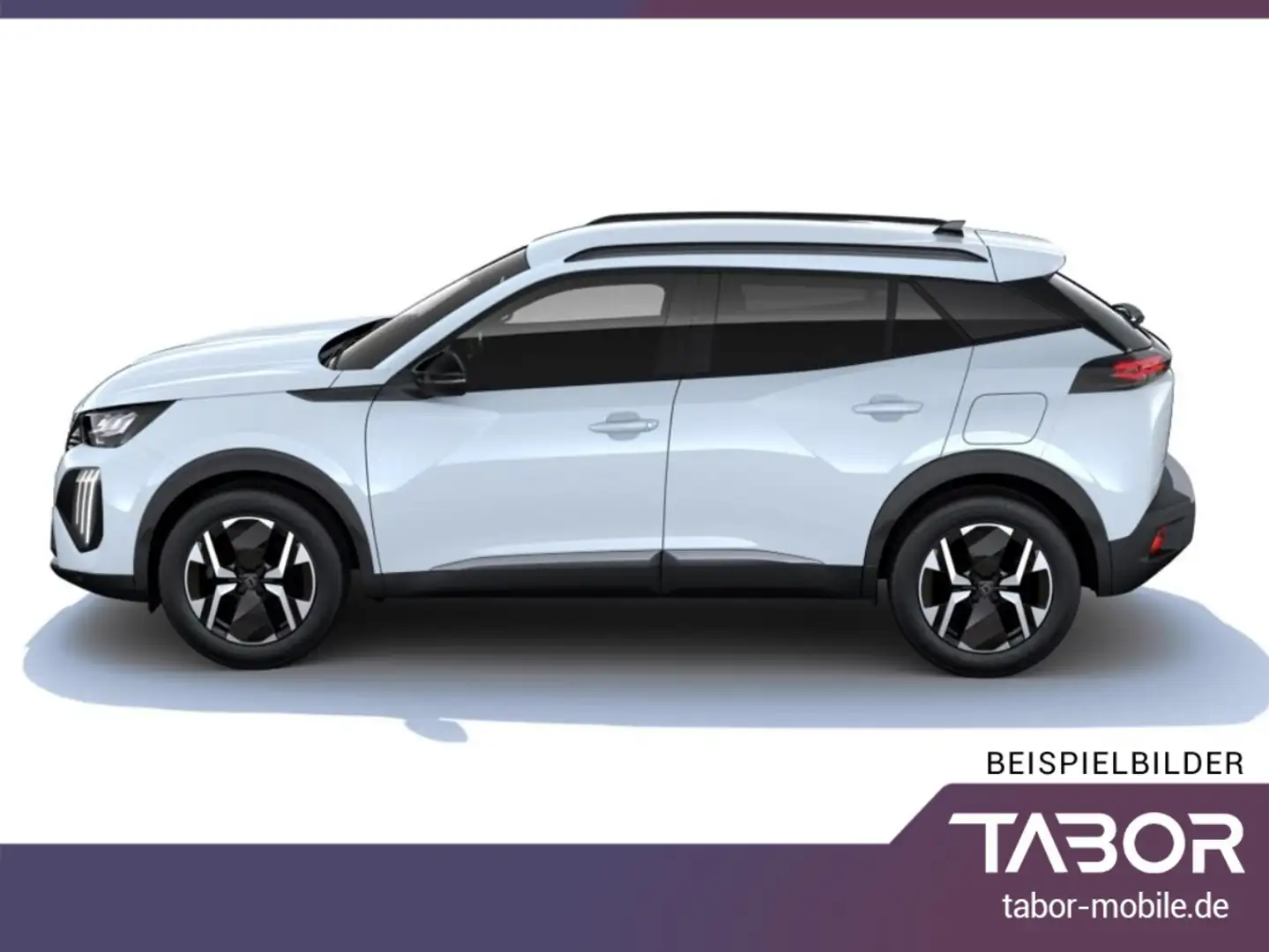 Peugeot 2008 100 Allure Nav 360° Allwetter Keyl SHZ PDC Weiß - 2