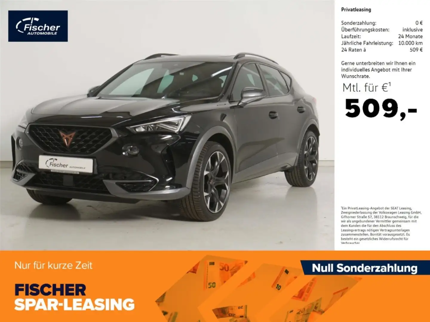 CUPRA Formentor 2.0 TSI 4Drive VZ Schwarz - 1