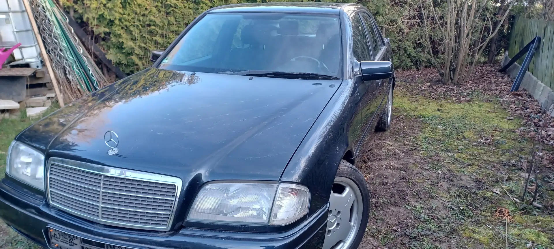 Mercedes-Benz C 180 C-Klasse Sport Schwarz - 2