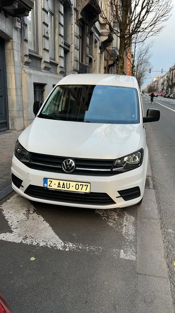 Volkswagen Caddy Caddy 2.0 TDi SCR Dark 7 PL 12 mois de garantie Blanc - 2