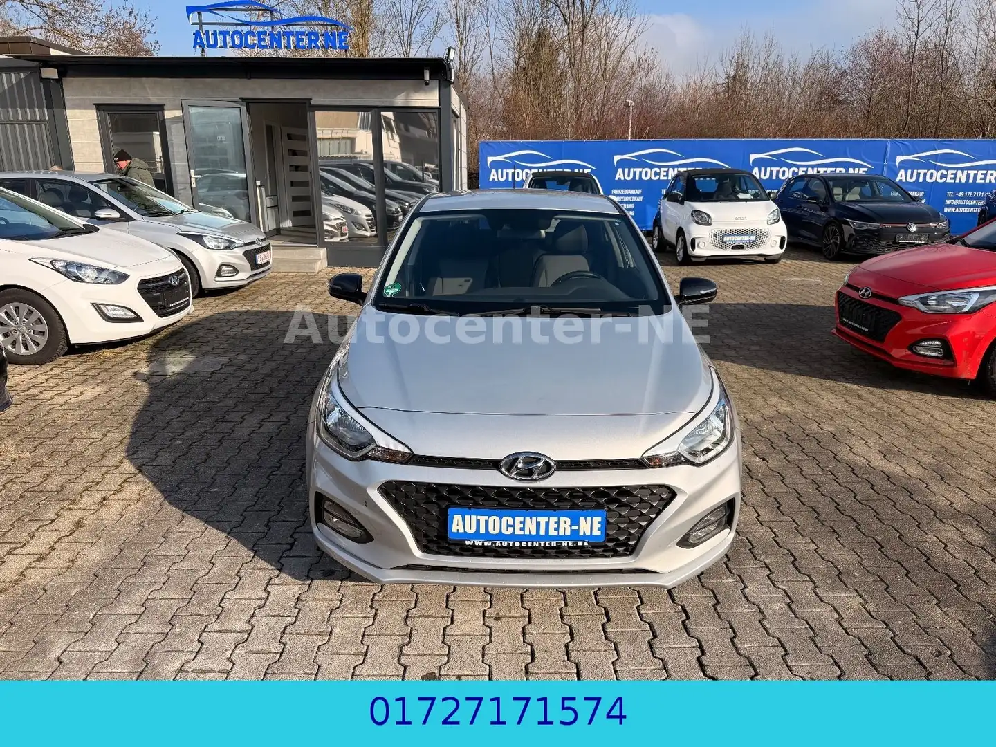 Hyundai i20 YES!Klima/.1.Hand/A.H.K/PDC/ Argent - 1