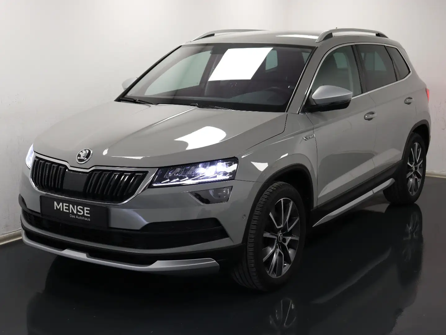 Skoda Karoq 2.0 TDI 4x4 DSG Scout |AHK|ACC|ParkAss.|LM Szary - 2