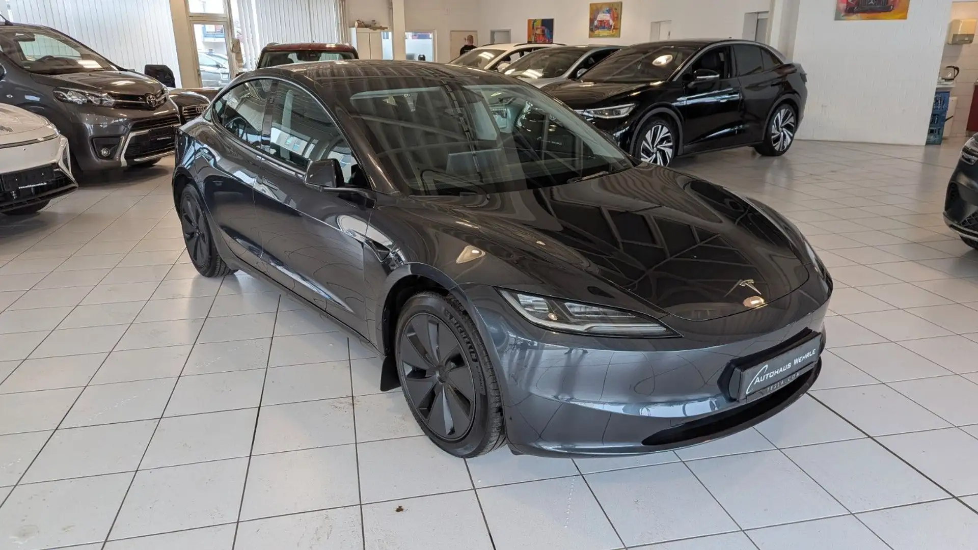 Tesla Model 3 Long Range Dual AWD Highland *LED* Gris - 2