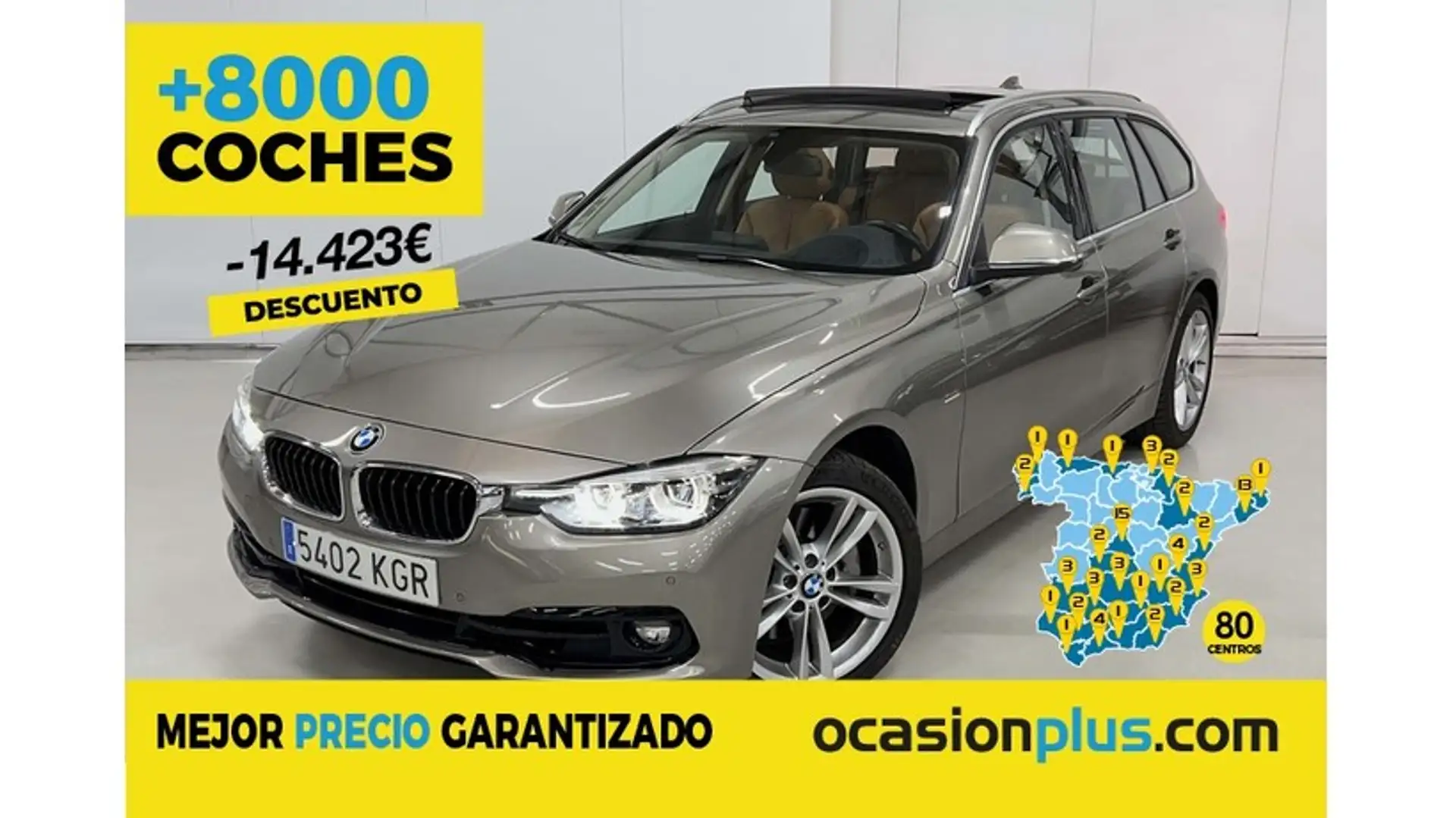 BMW 340 340iA Touring xDrive Argent - 1