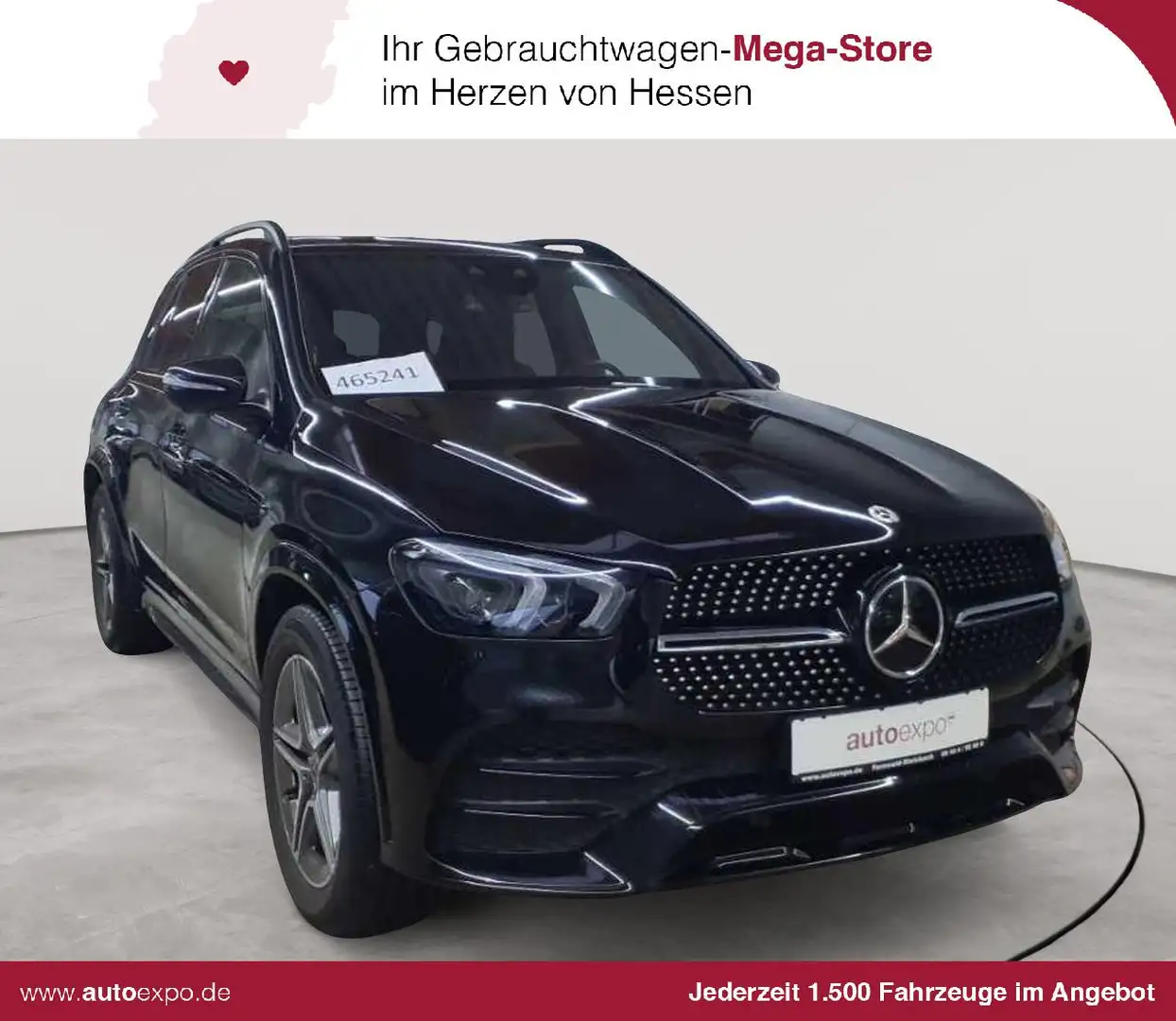 Mercedes-Benz GLE 350 GLE 350 de 4M-AMG AHK PANO KAM360 Noir - 1