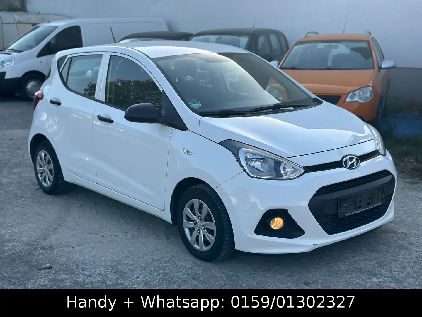 Hyundai i10 -1.Hand -Klimaautomatik -Euro6 -Gepflegt!! Bílá - 1