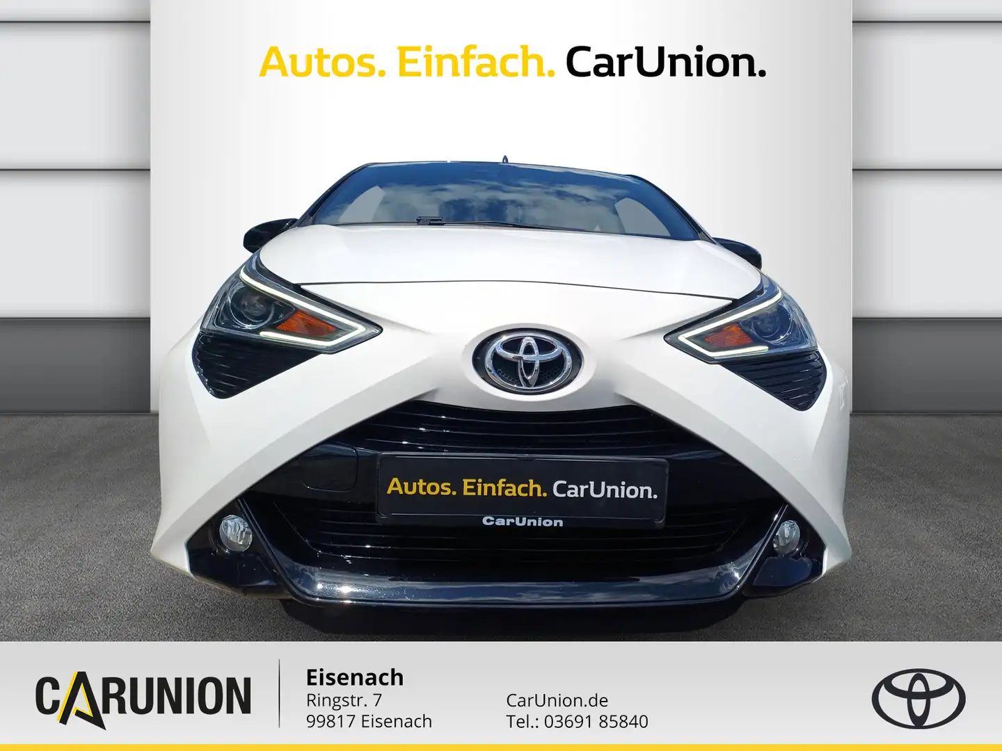 Toyota Aygo Final/Alu/Klimaautom/Teilleder Blanc - 2