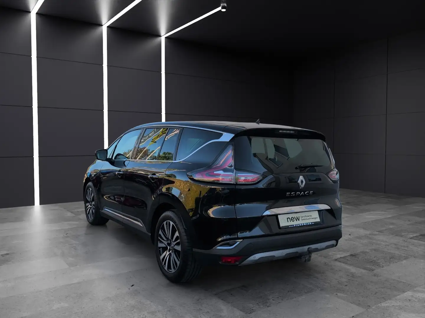 Renault Espace INITIALE Paris BLUE dCi 200 EDC Sitzheizung Leder AHK Navi Schwarz - 2