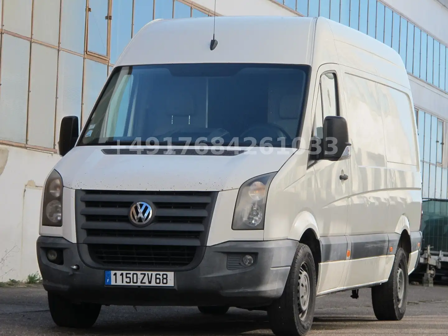 Volkswagen Crafter 2.5 TDI Kasten L2H2 *HINTERACHSE DEFEKT* Blanco - 1