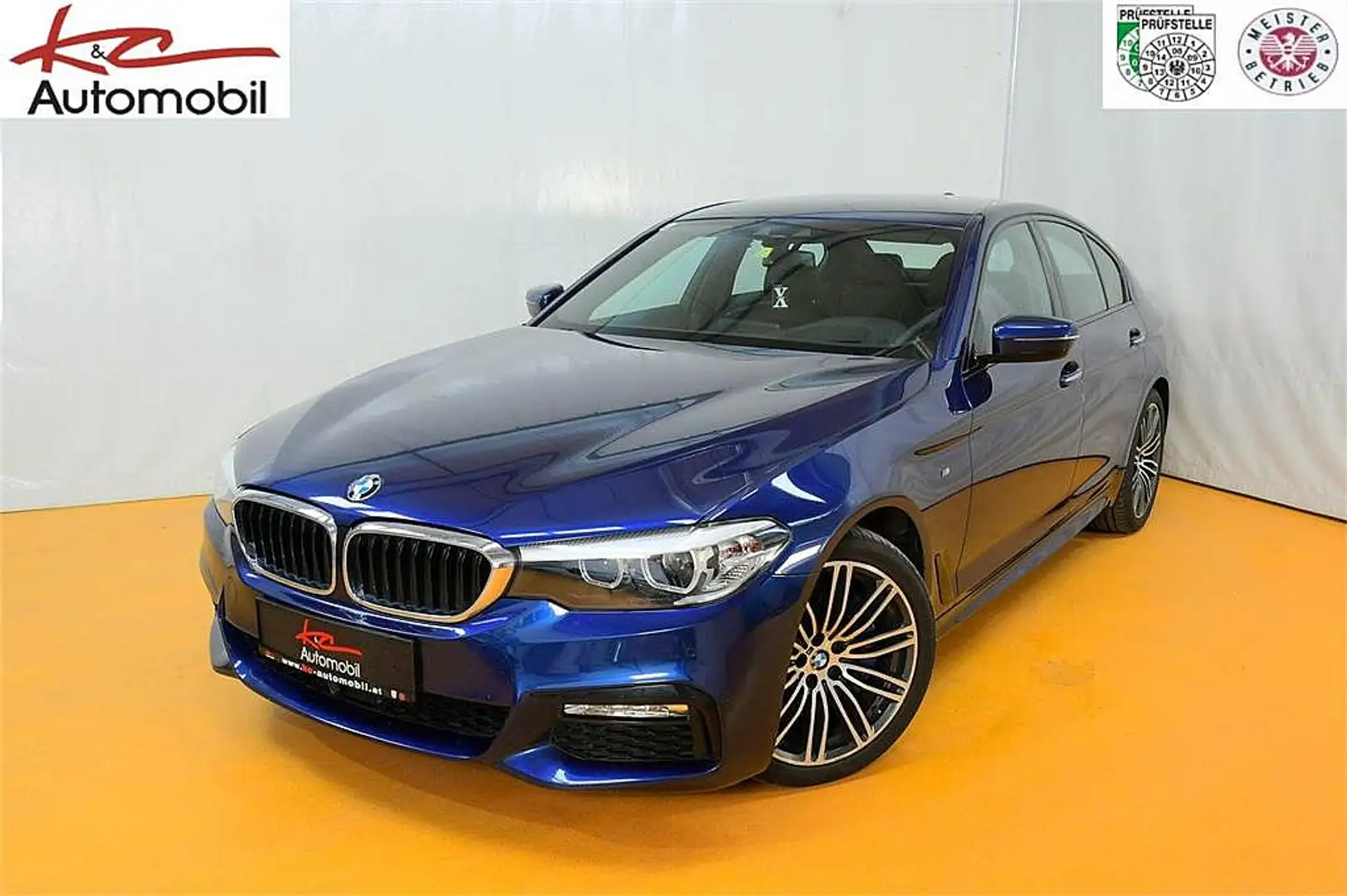 BMW 530 d Aut. Modrá - 1