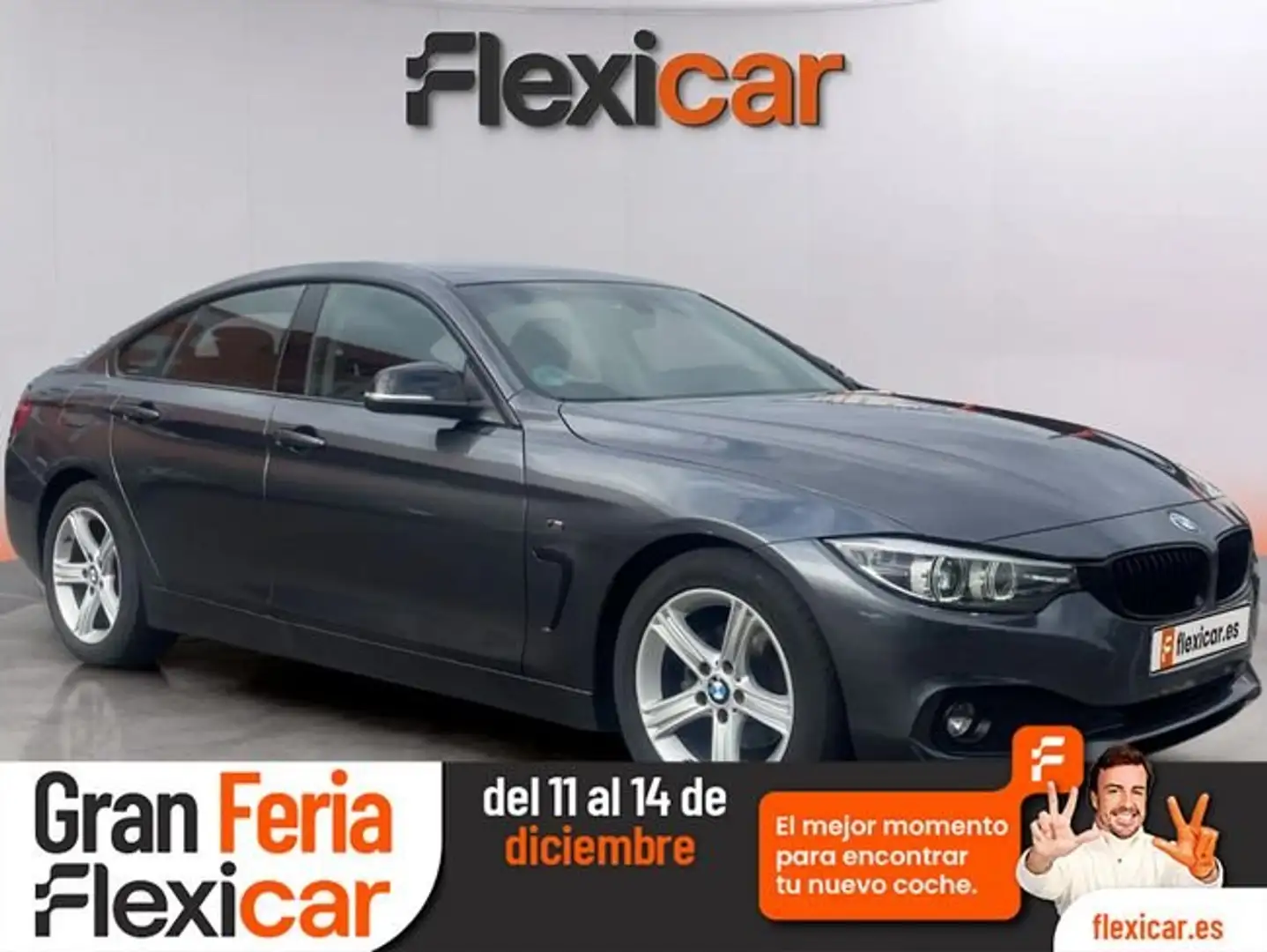 BMW 418 418d Gran Coupé Gris - 1