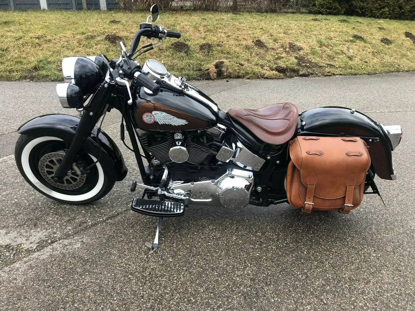 Harley-Davidson Fat Boy Zwart - 2