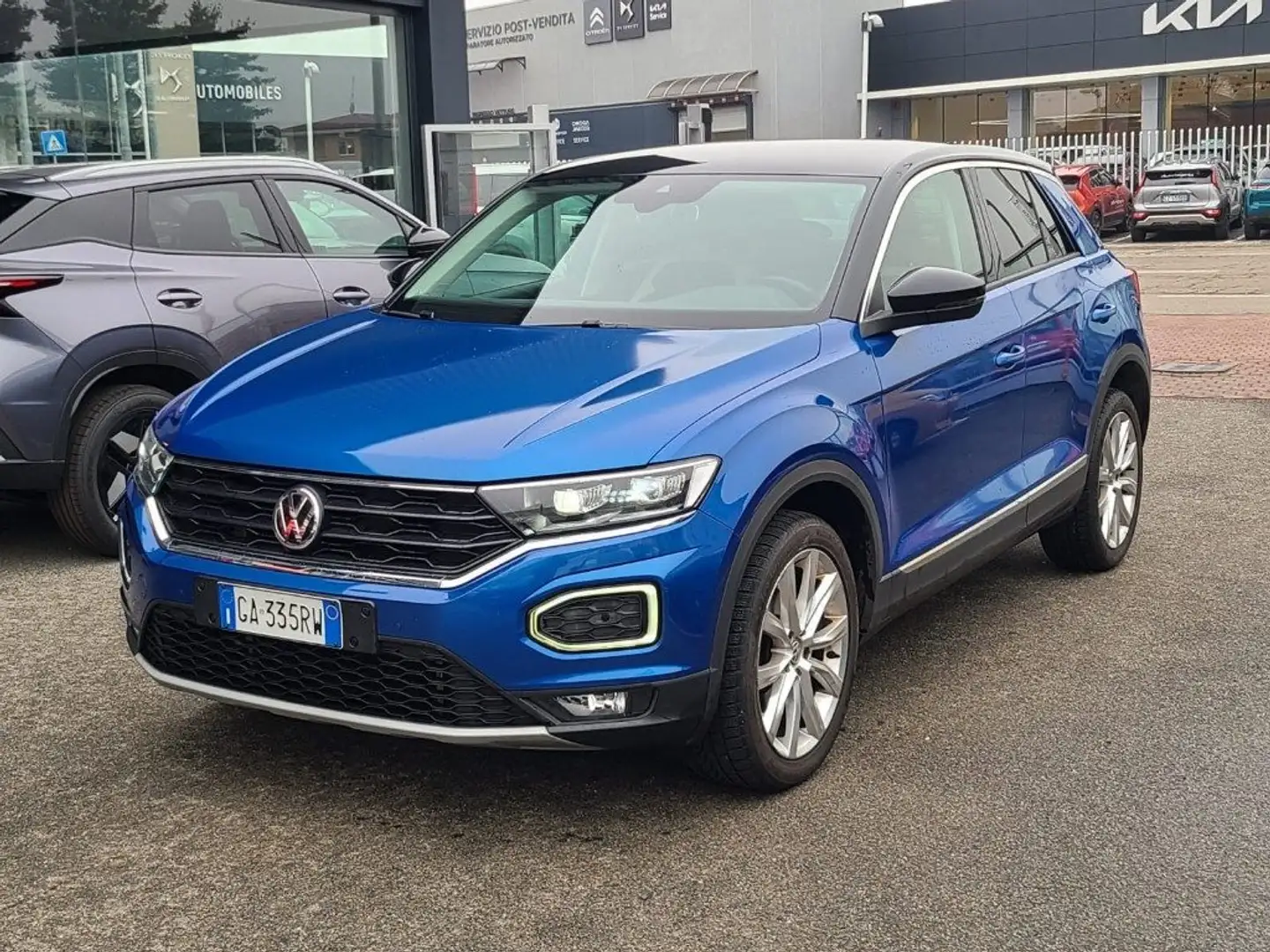 Volkswagen T-Roc 1.5 TSI ACT Advanced BMT (unicopro.) Bleu - 1