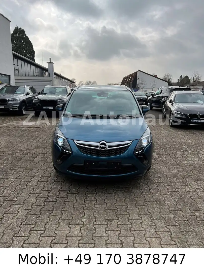 Opel Zafira C Tourer Innovation*Aut*7Sitze*Navi*XE*Ka Blau - 2