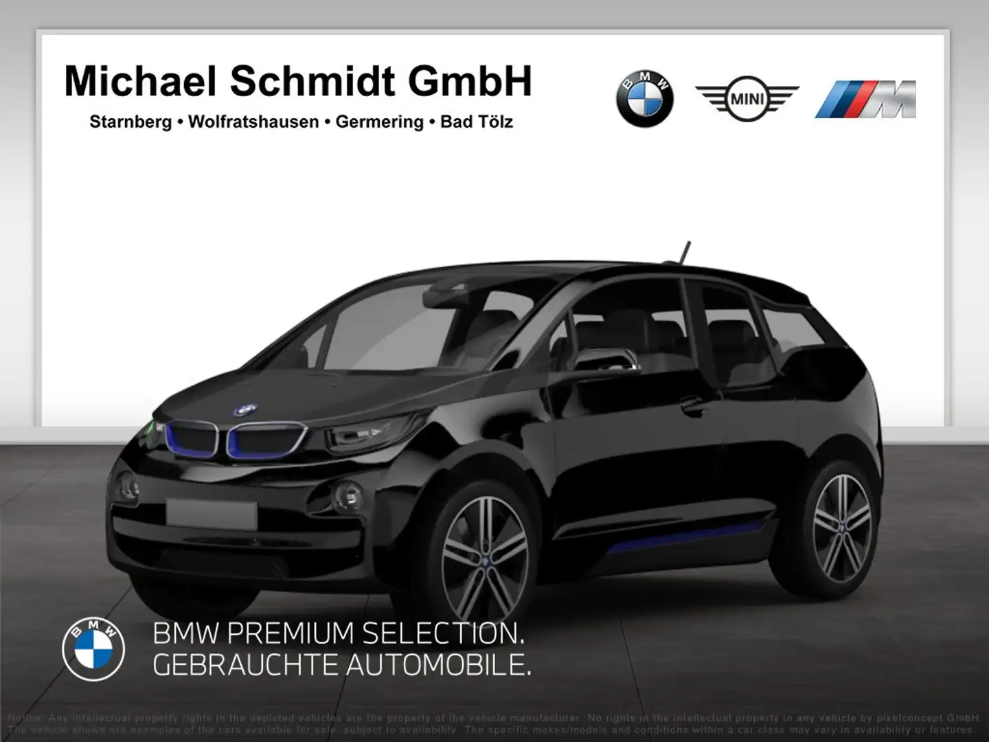 BMW i3 s 120Ah*DAB*NaviBus.*Kamera*WLAN* Černá - 1